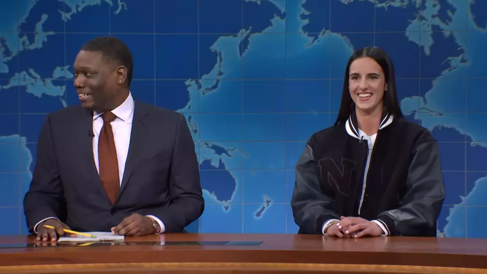 WATCH: Iowa’s Caitlin Clark Appears On SNL To Roast Michael Che