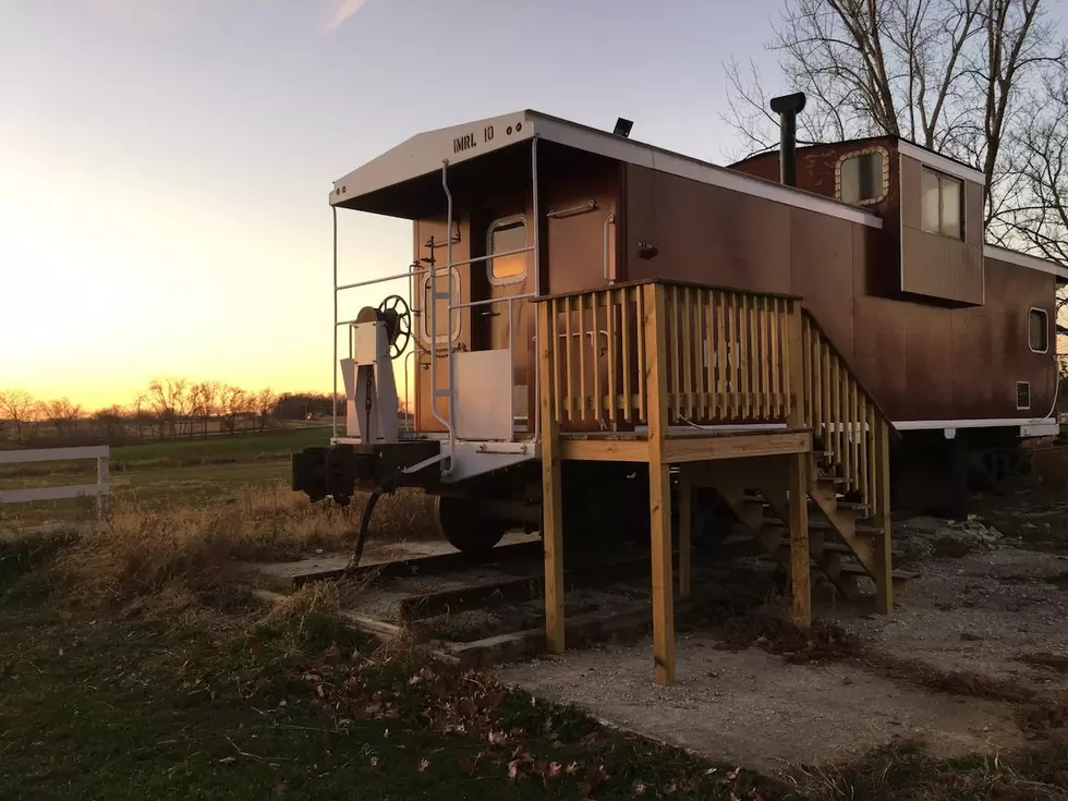 Cozy Iowa Train Caboose is Perfect Fall Getaway